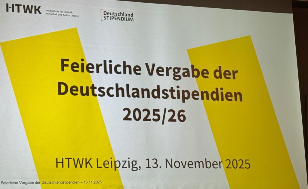 Deutschlandstipendium an der HTWK zu Leipzig